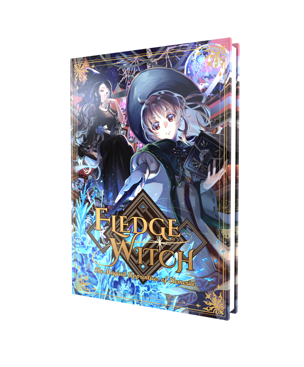 Fledge Witch: The Magical Apprentices of Elemeria (Hardcover + PDF