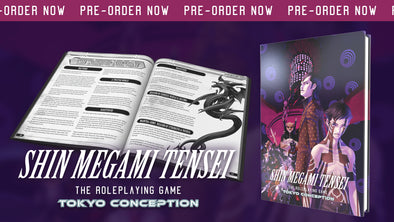 Prepare to Enter the Vortex World with Shin Megami Tensei - The Roleplaying Game: Tokyo Conception. Pre-orders Start Today!