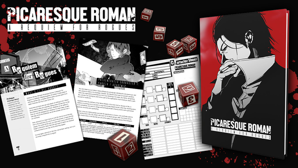 Picaresque Roman: A Requiem for Rogues - Japanese Anime TRPG by LionWing  Publishing — Kickstarter