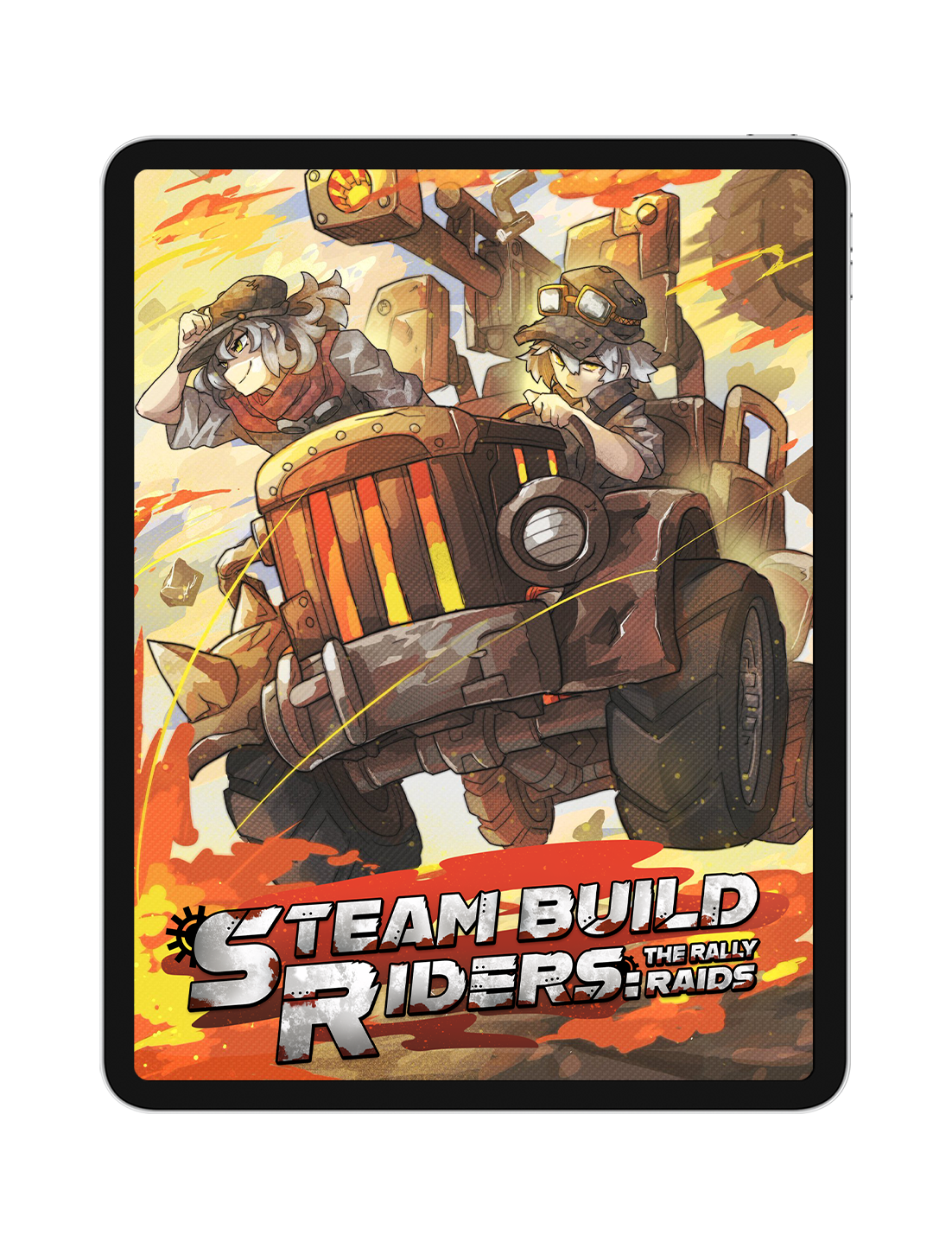 New Riders Publishing Steam Build Riders: The Rally Raids (Softcover + PDF) – LionWing Publishing