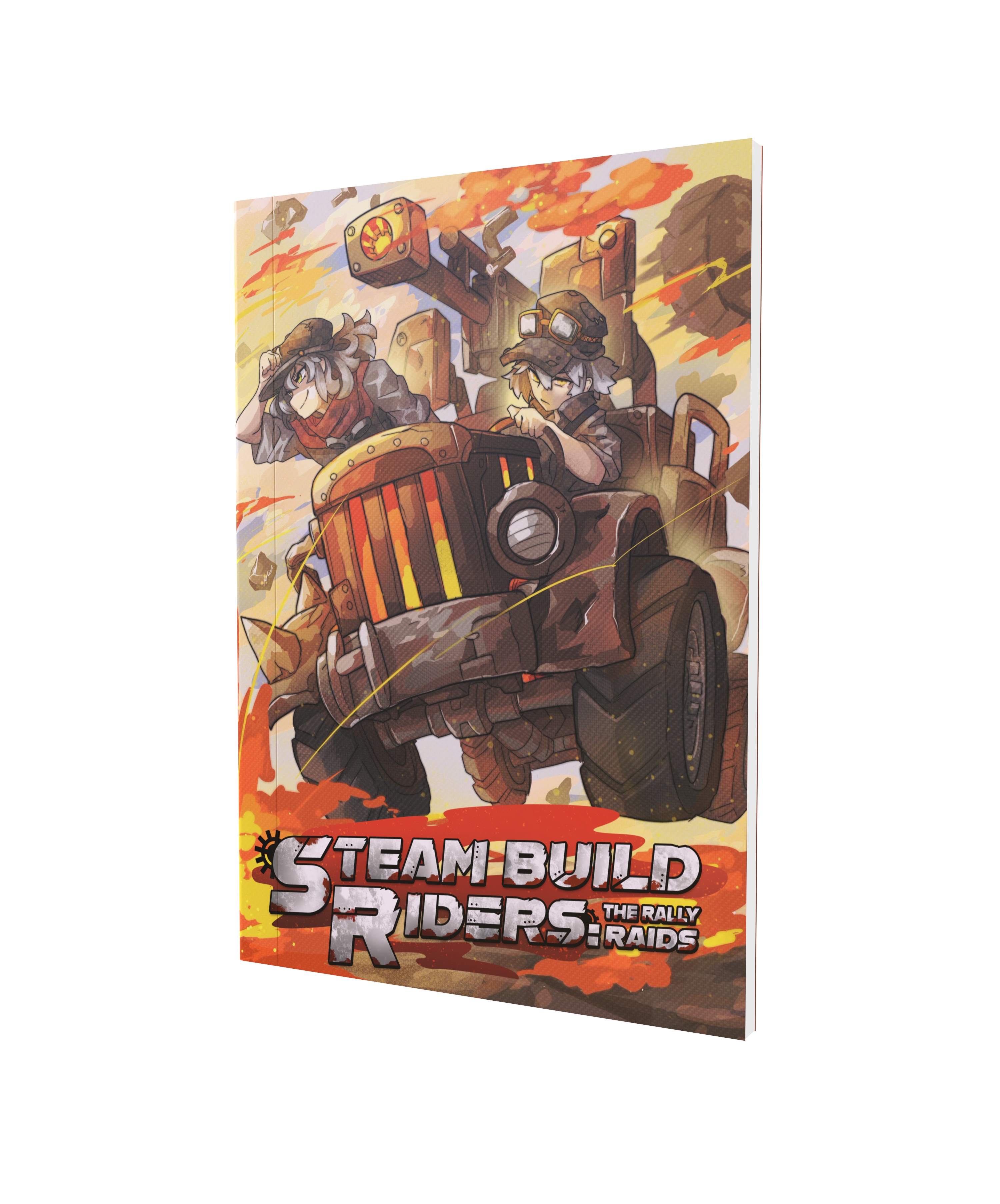 New Riders Publishing Steam Build Riders: The Rally Raids (Softcover + PDF) – LionWing Publishing