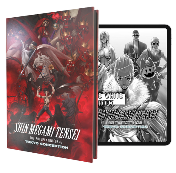LionWing Edition | Death Variant | Shin Megami Tensei - The Roleplaying Game: Tokyo Conception (Hardcover)